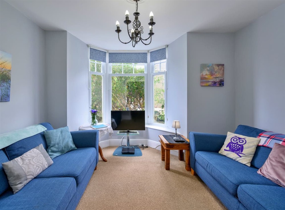 Living area at The Bothy House in Nefyn, Gwynedd