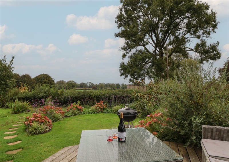 This is the garden at The Bothy, Kilmington near Mere