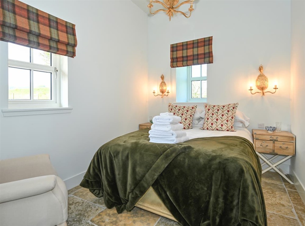 Double bedroom at The Bothy in Logiealmond, near Crieff, Perthshire