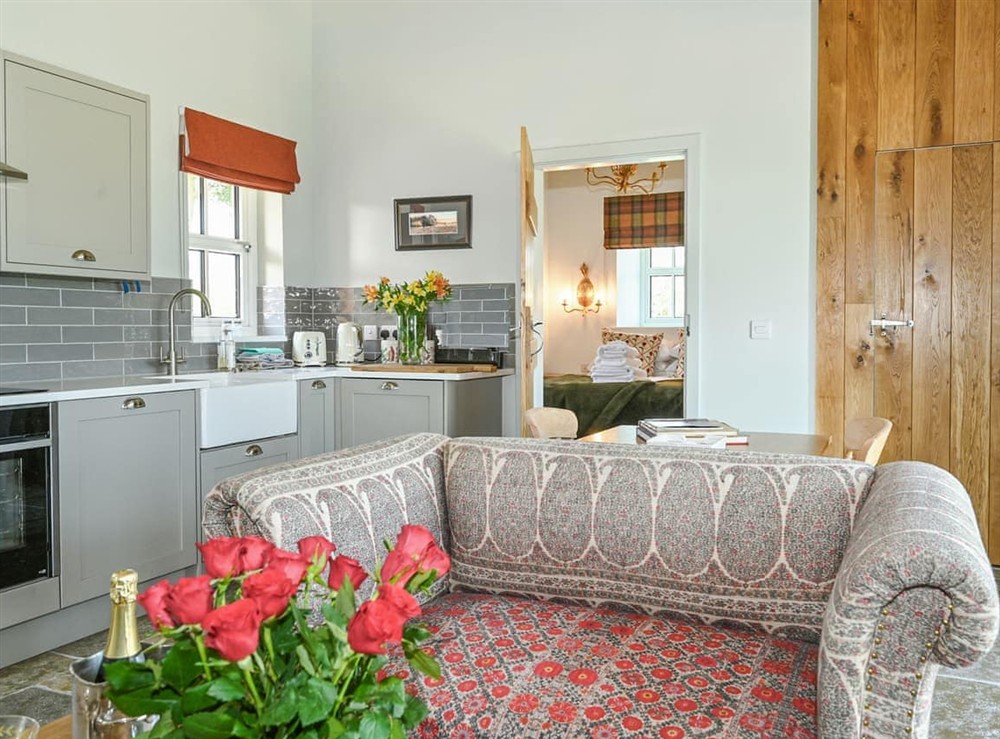Living area (photo 5) at The Bothy in Logiealmond, near Crieff, Perthshire