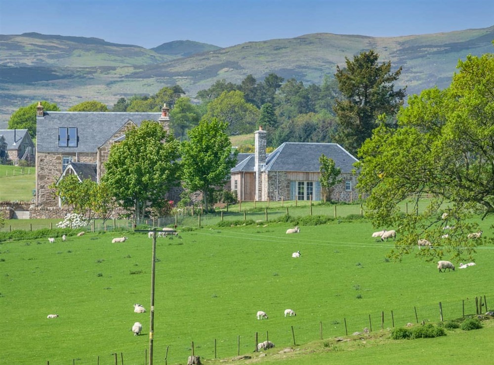 Surrounding area at The Bothy in Logiealmond, near Crieff, Perthshire