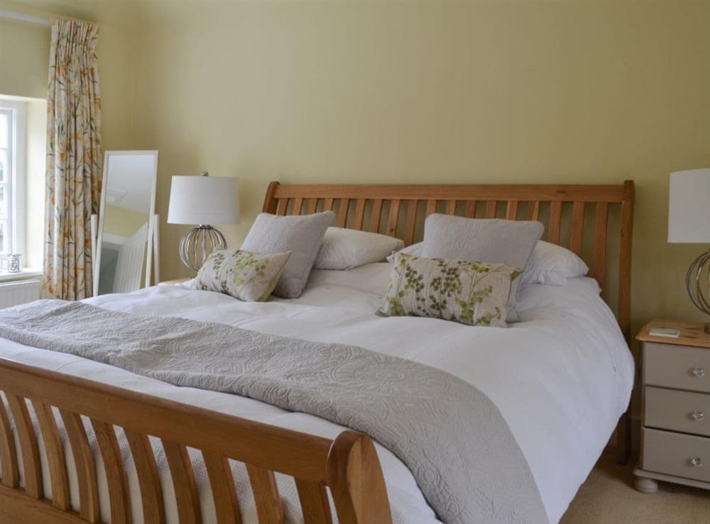 Double bedroom at The Bothy in Lymington, Hampshire