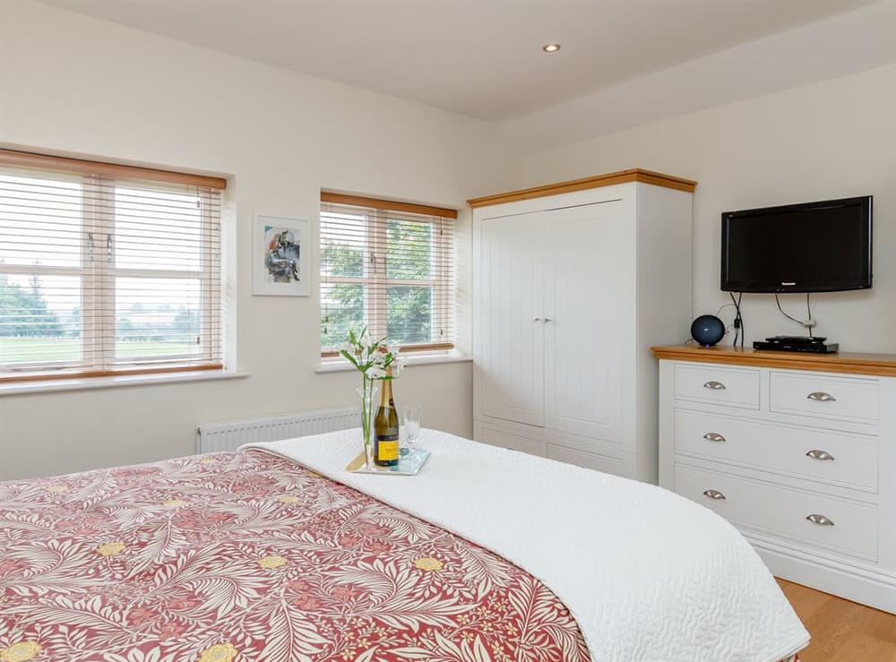 Light and airy double bedroom at The Bothy in Mathon, near Malvern, Herefordshire