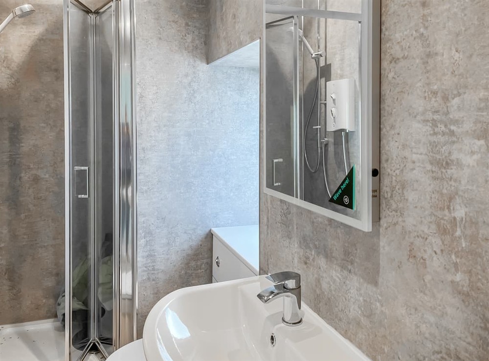 Bathroom at The Bothy in St Abbs Head, Berwickshire