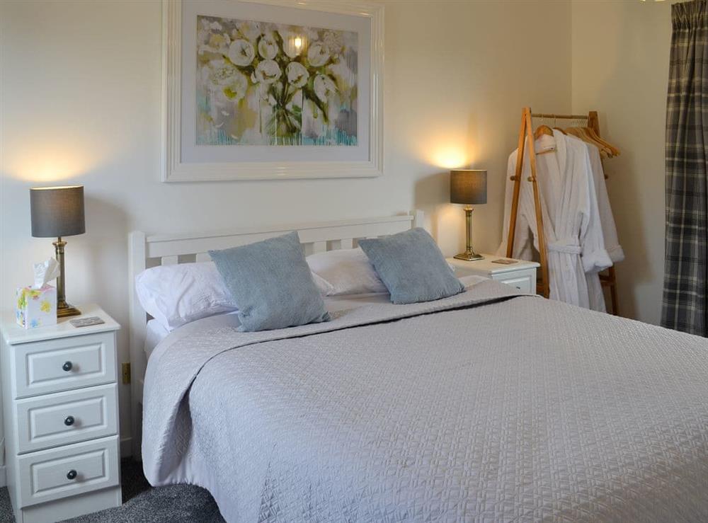 Double bedroom at The Bothy in Upper Dinvin, near Portpatrick, Wigtownshire