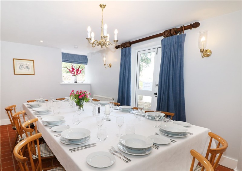 Dining room at The Bothy, Wildboarclough
