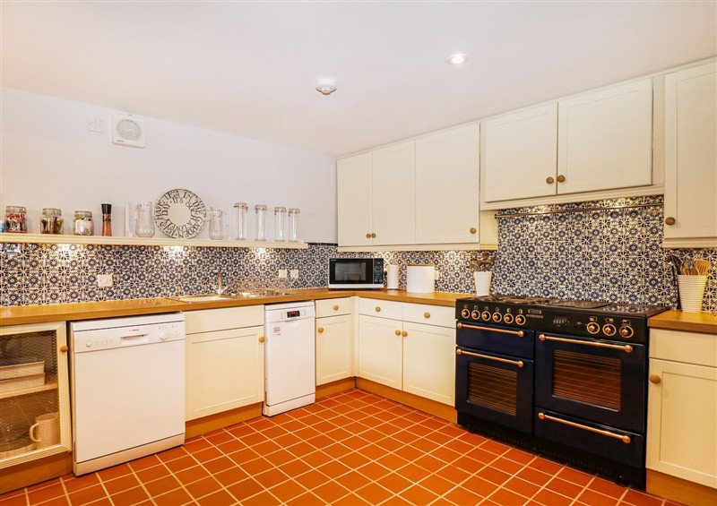 The kitchen at The Bothy, Wildboarclough