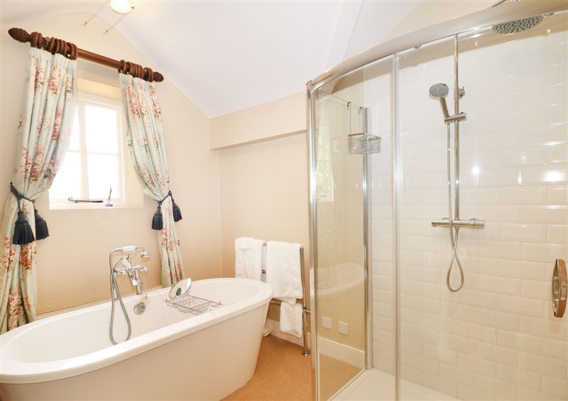 This is the bathroom at The Bothy, Wildboarclough