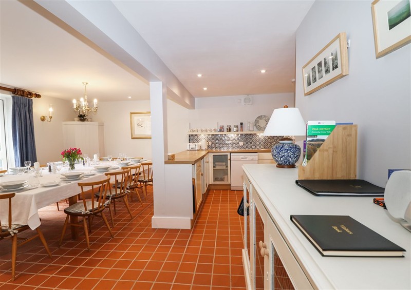 This is the kitchen at The Bothy, Wildboarclough