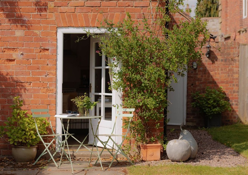 Enjoy the garden at The Bothy, Worfield near Bridgnorth