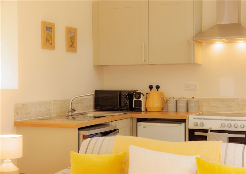 The living area at The Bothy, Worfield near Bridgnorth