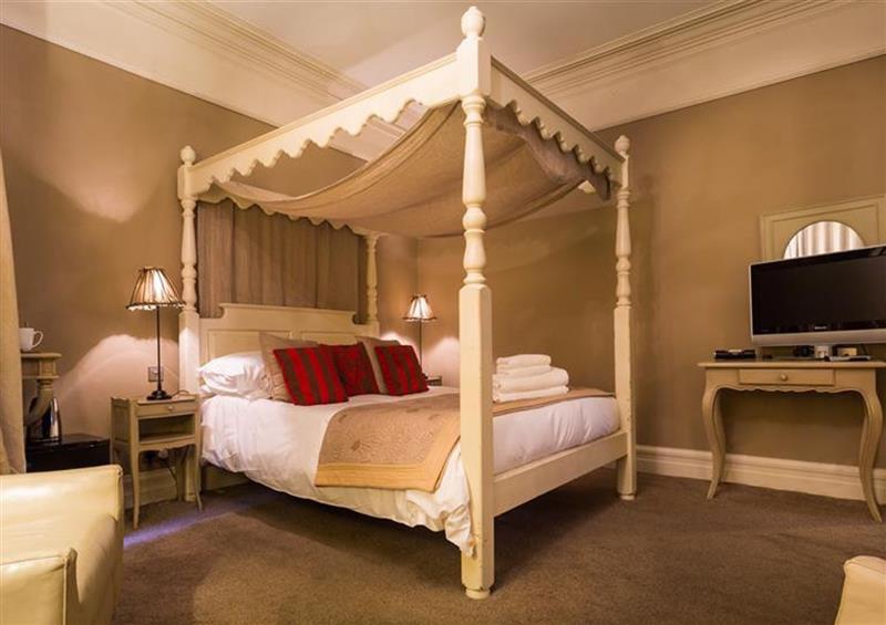 One of the bedrooms at The Boundary, Windermere
