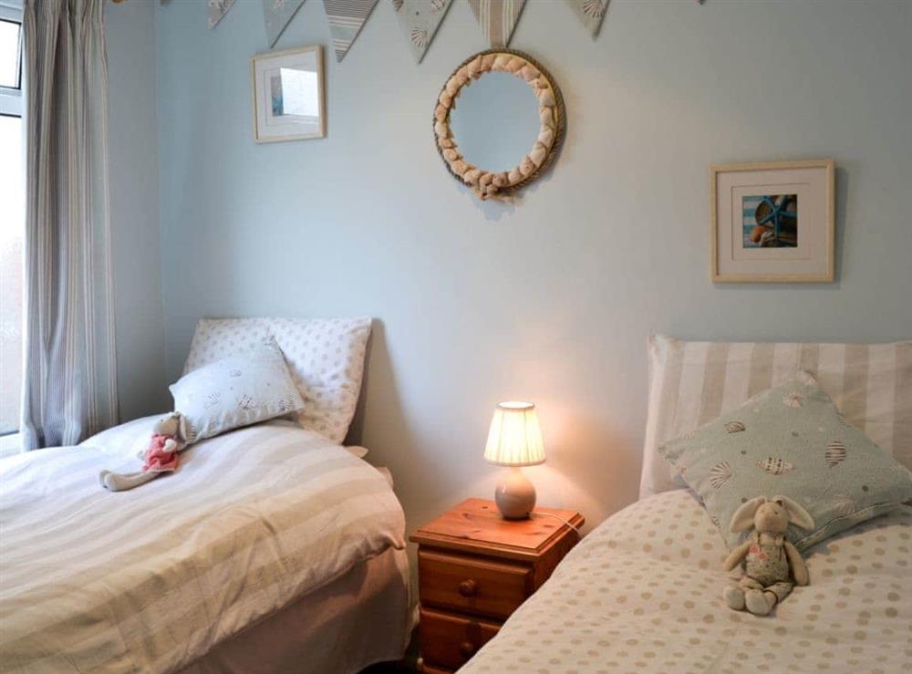 Twin bedroom at The Bow in Middleton-on-Sea, West Sussex