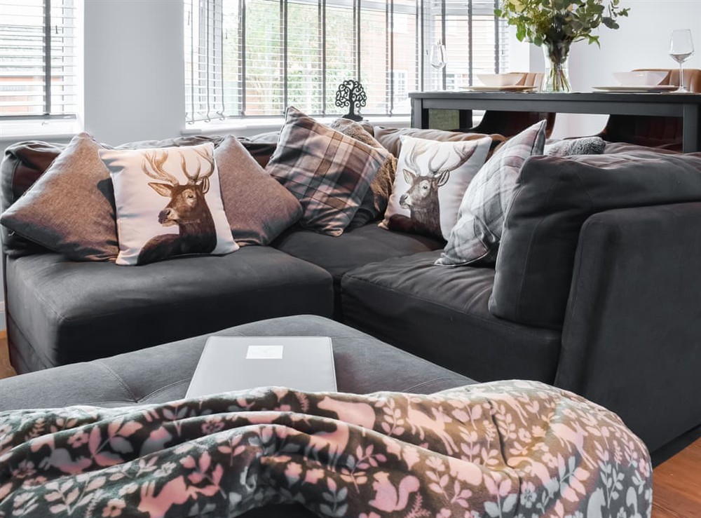 Open plan living space (photo 2) at The Bradgate Escape in Anstey, Leicestershire