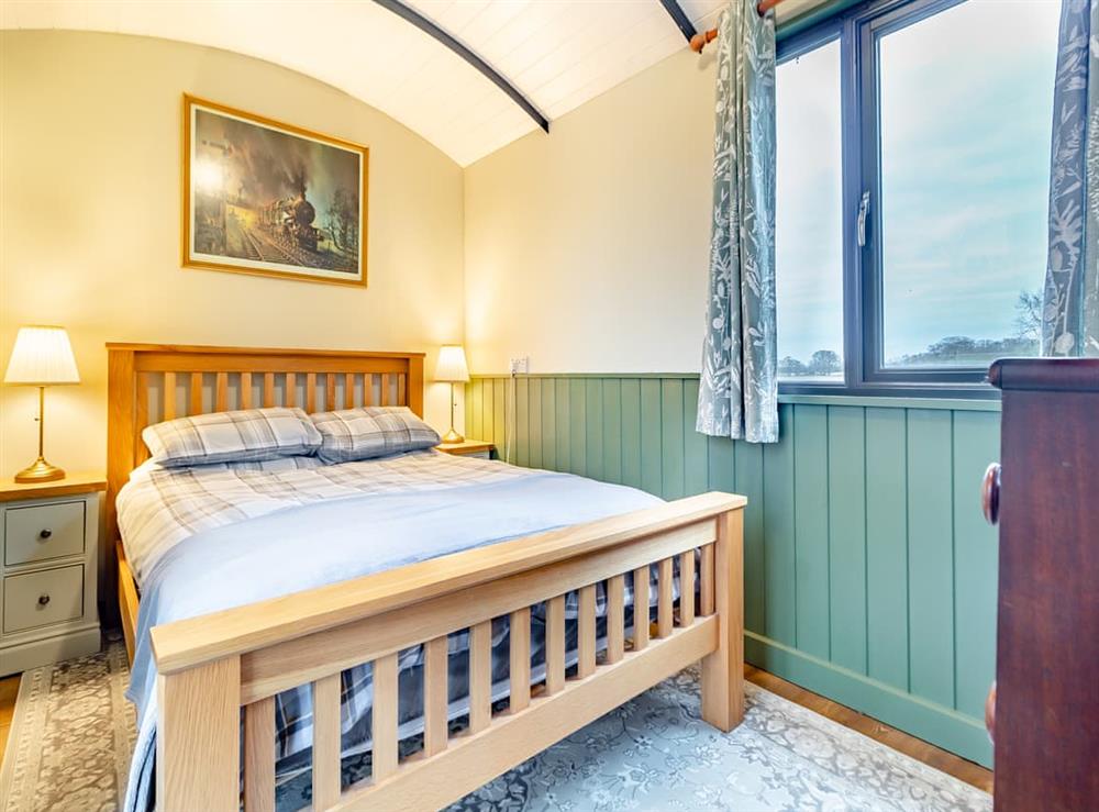 Double bedroom at The Brake Wagon in Halstead, Essex