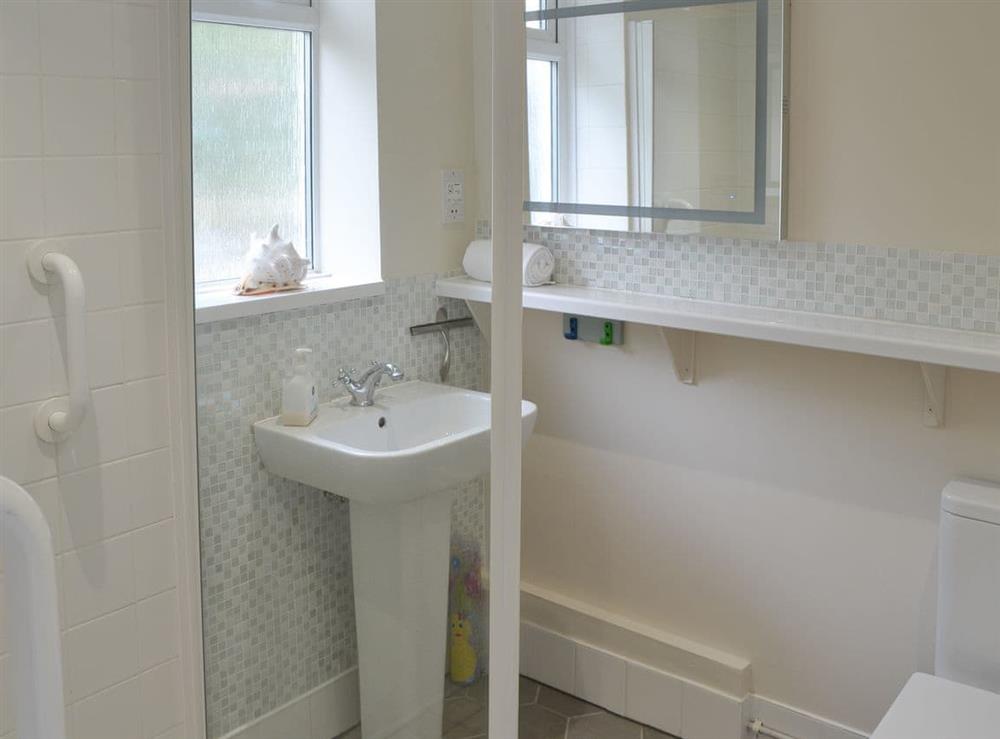 shower room at The Brambles in Horning, near Norwich , Norfolk