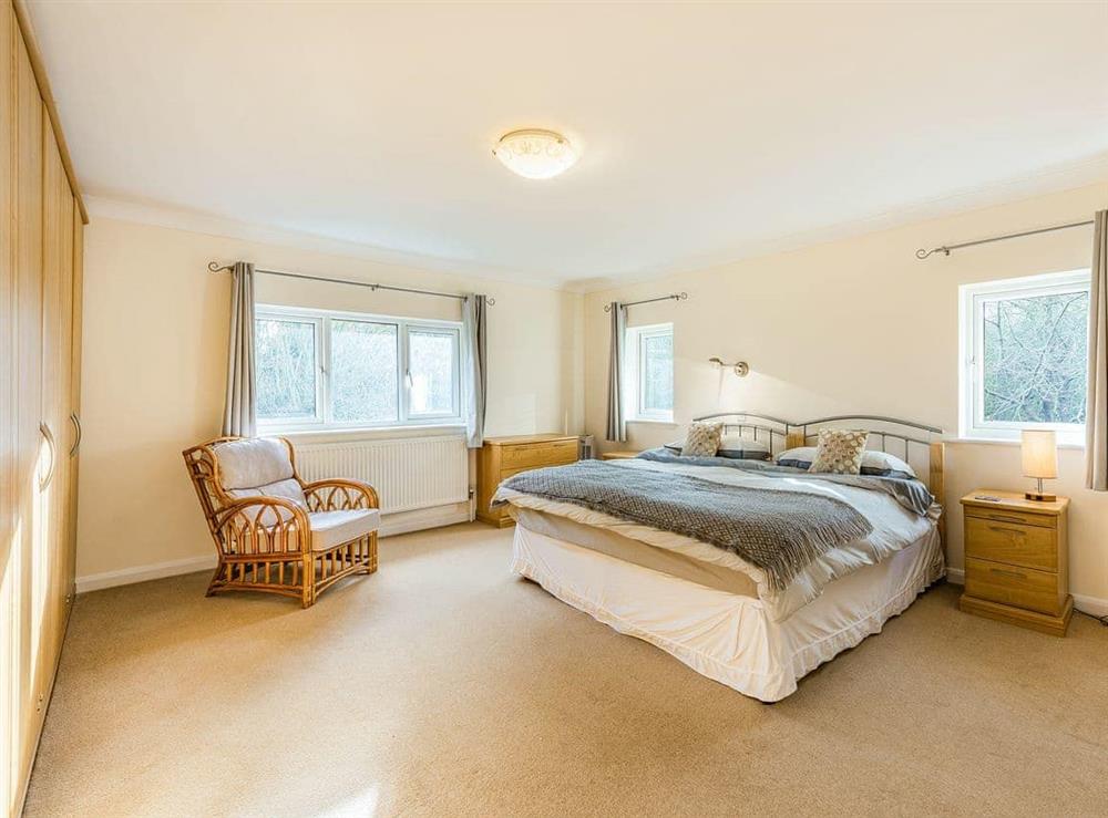 Double bedroom at The Brambles in Westergate, West Sussex