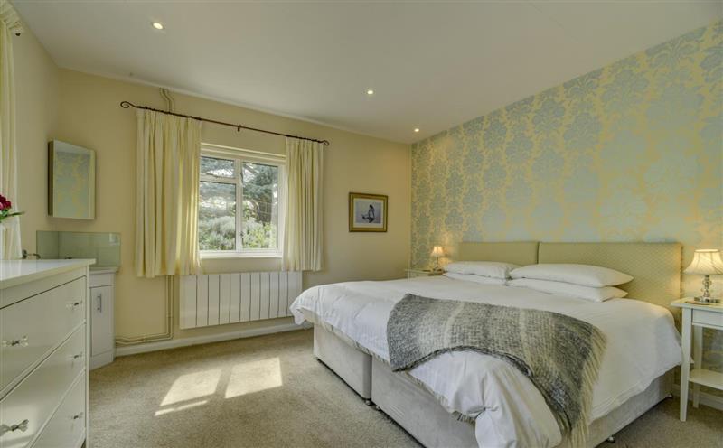 One of the bedrooms at The Bramleys, Old Cleeve