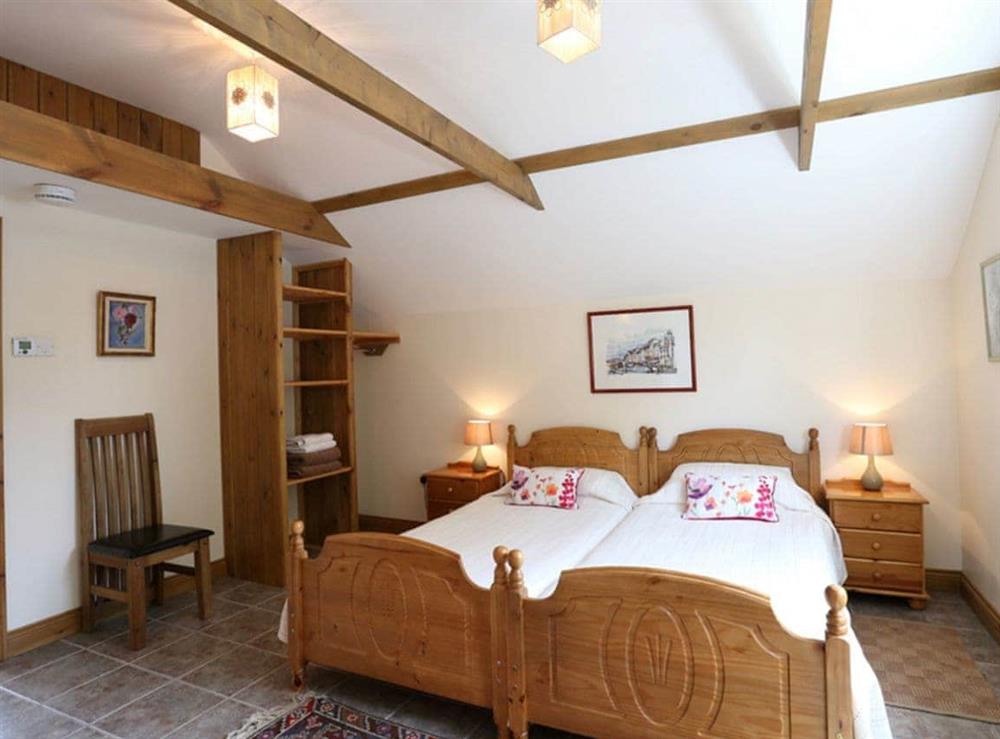 Characterful twin bedroom at The Bran House in , Lincolnshire