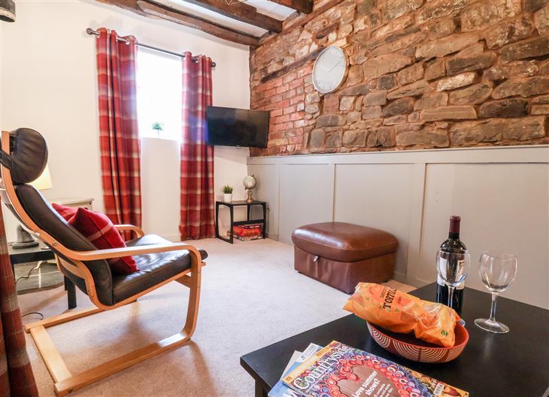 Relax in the living area at The Brewhouse, Minton near Church Stretton