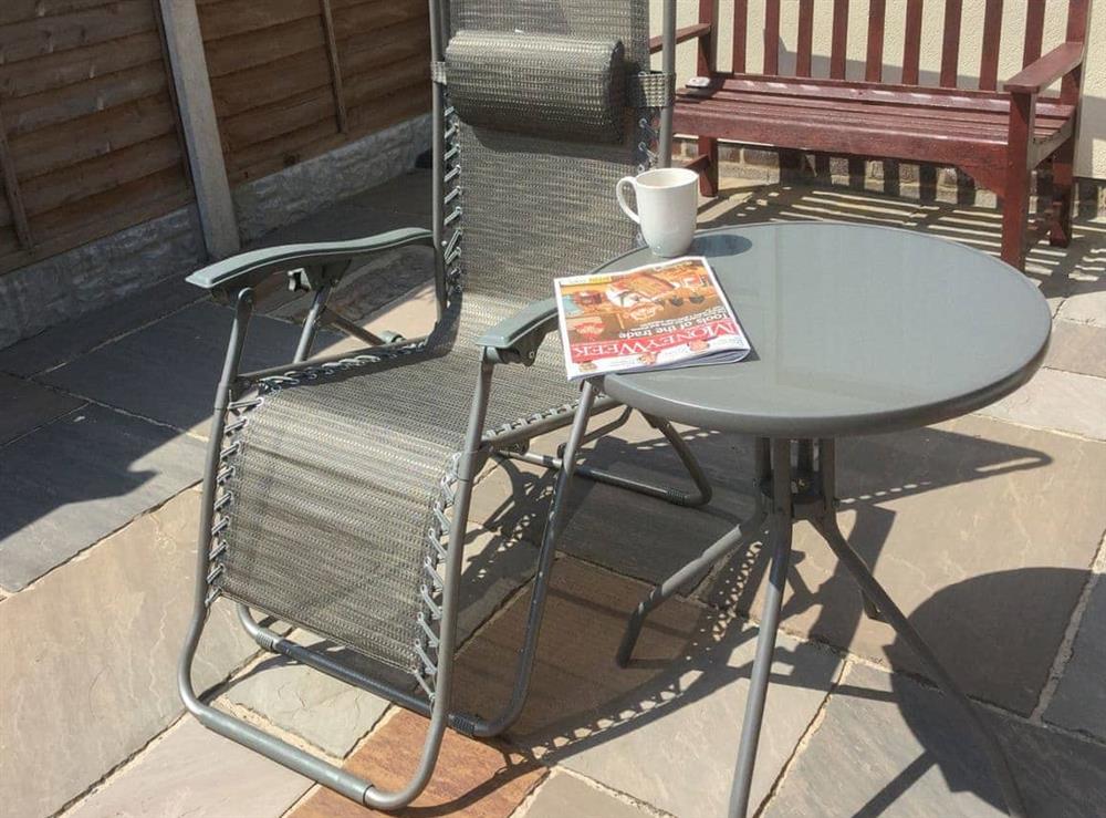 Relax on the suntrap patio at The Briar Rose in Shiney Row, near Houghton-le-Spring, Tyne and Wear