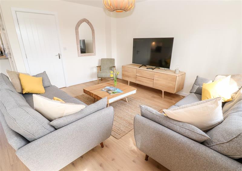 Relax in the living area at The Bright House, St. Eval near St Columb Major