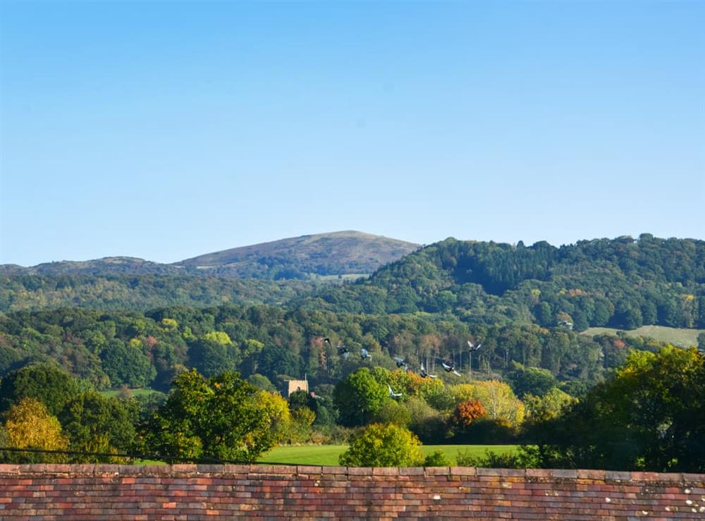 View at The Brook in Cradley, near Malvern, Herefordshire