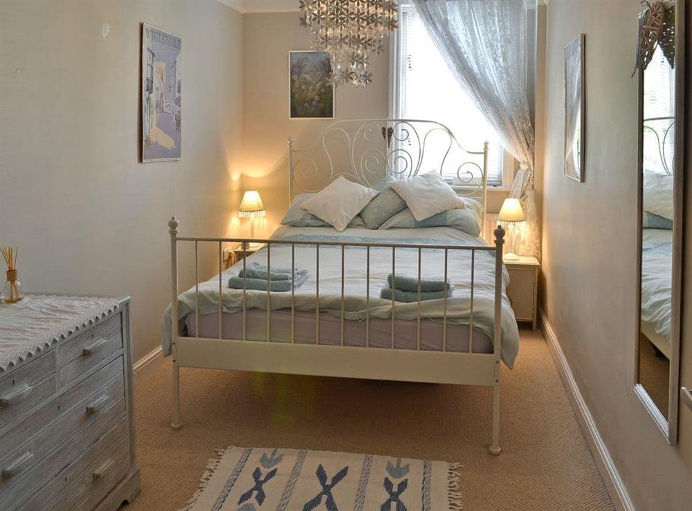 Double bedroom at The Broomes in Whitstable, Kent