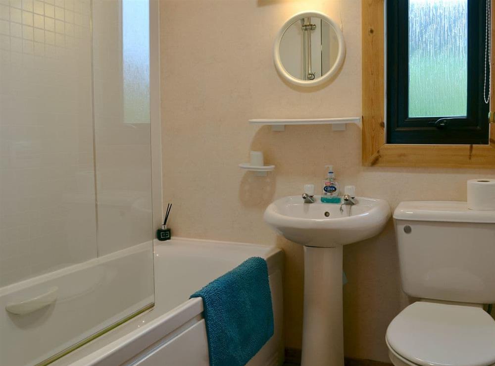 Bathroom at The Brown House in Woolsery, near Bideford, Devon