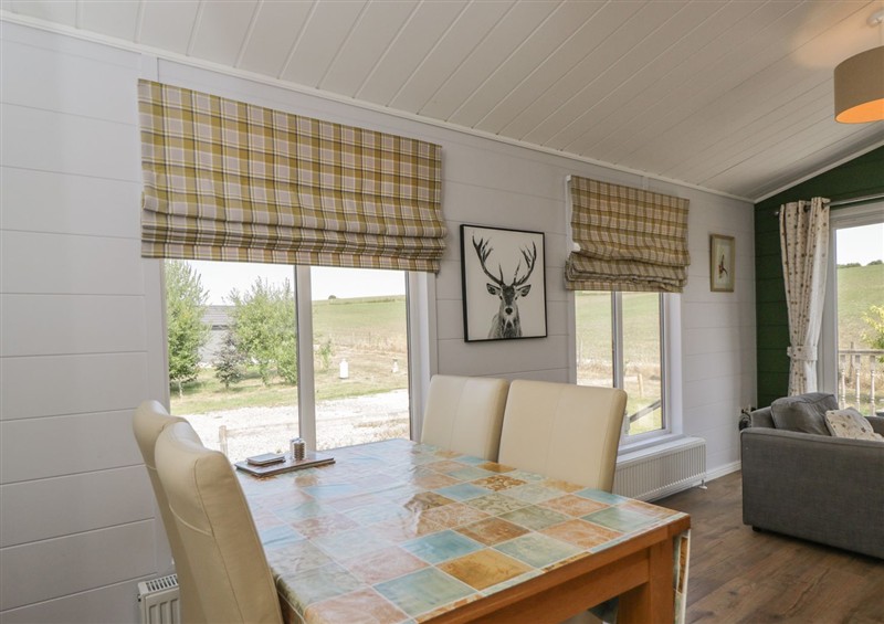 The dining room at The Buckland, Pentridge near Sixpenny Handley