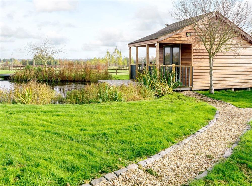 Shared summerhouse at The Bull Pen 1 in Thornhill, near Royal Wootton Bassett, Wiltshire