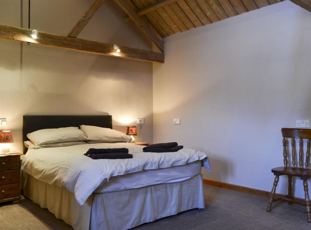 Double bedroom at The Bull Pen in Compton, near Chichester, West Sussex