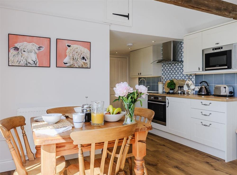 Dining area & kitchen at The Bull Pen in Lawford, Essex, England