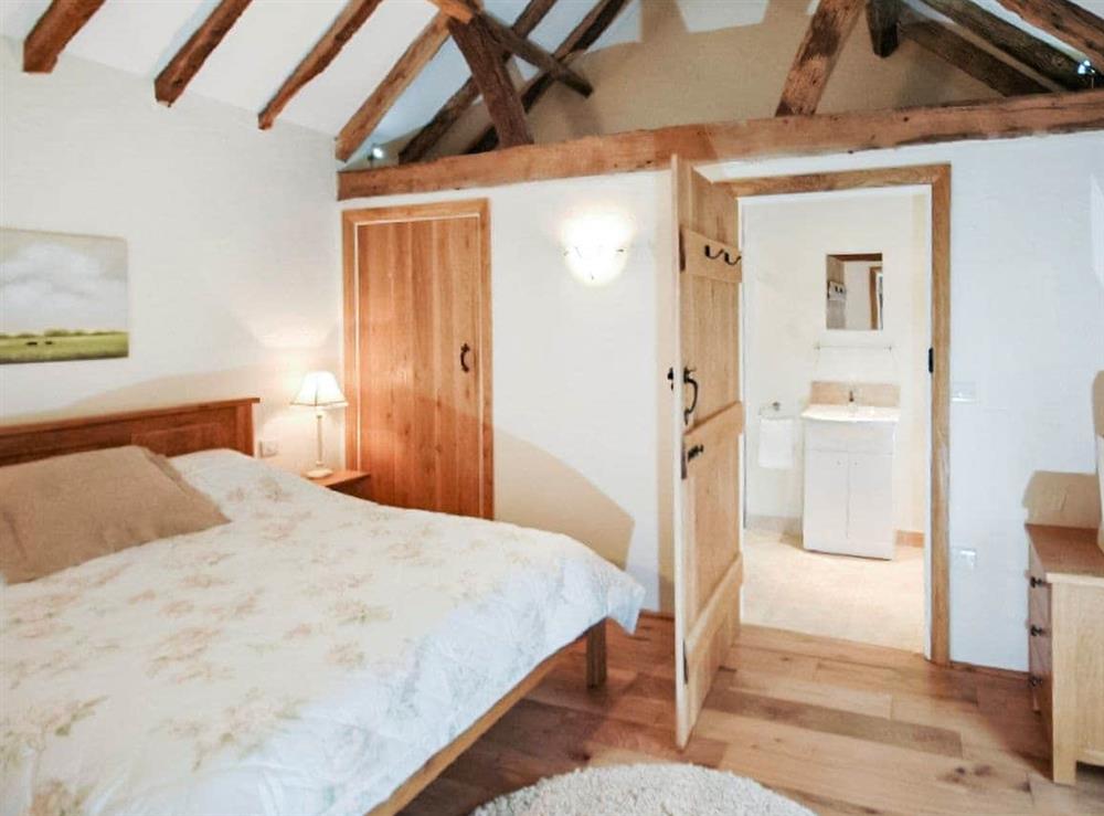 This is the bedroom at The Bulls Box in West Chiltington, West Sussex