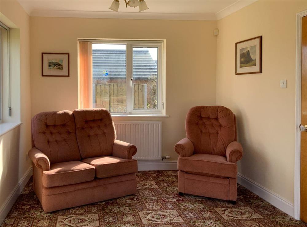 Sitting room at The Bungalow in Aikton, near Carlisle, Cumbria