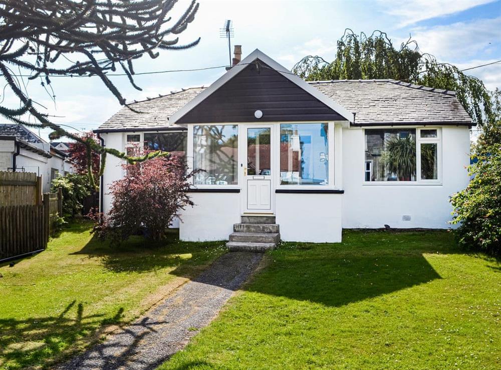 Exterior at The Bungalow in Borgue, near Kirkcudbright, Kirkcudbrightshire