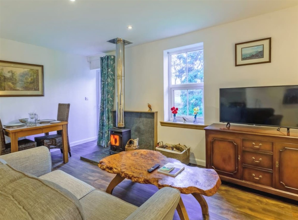 Living area at The Bungalow in Dingwall, Ross-Shire