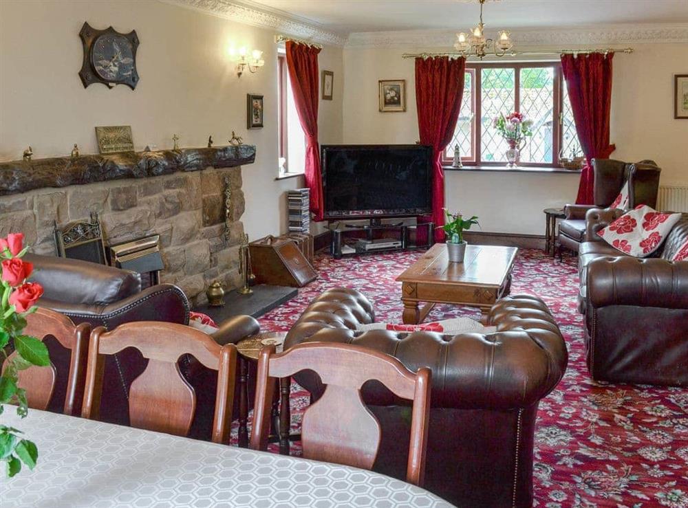 Spacious living/ dining room at The Bungalow in Lebberston, near Filey, North Yorkshire