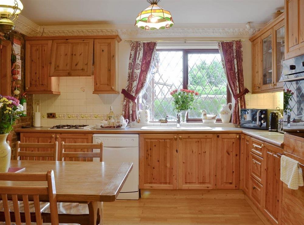 Well equipped kitchen at The Bungalow in Lebberston, near Filey, North Yorkshire