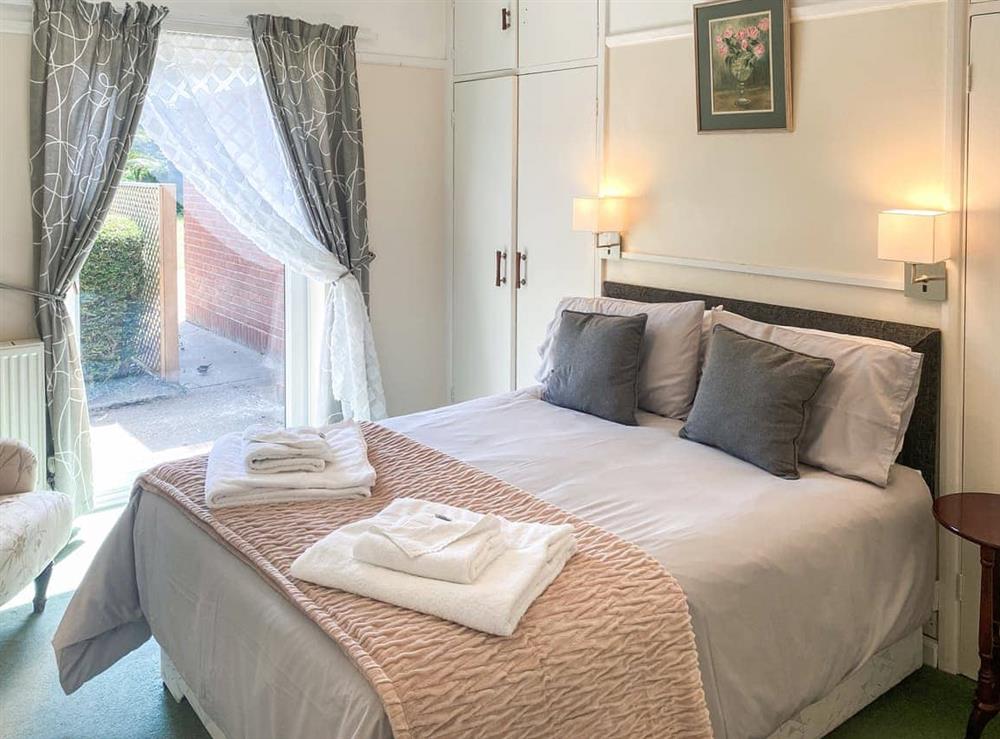 Double bedroom at The Bungalow in Sheringham, Norfolk