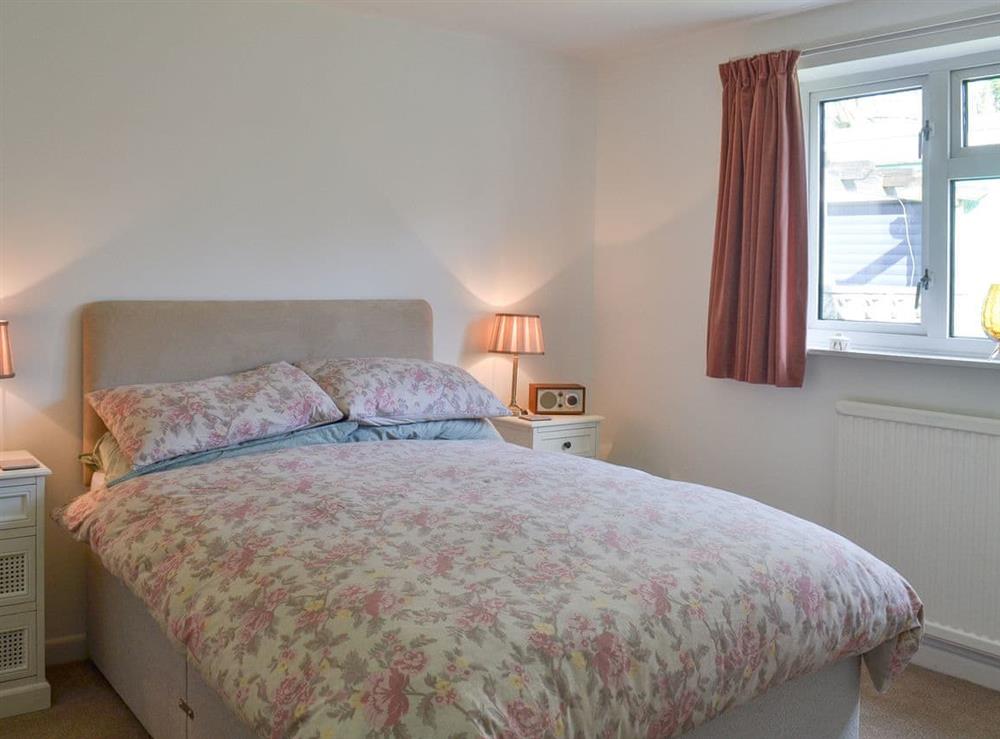 Double bedroom at The Bungalow in Topsham, Devon