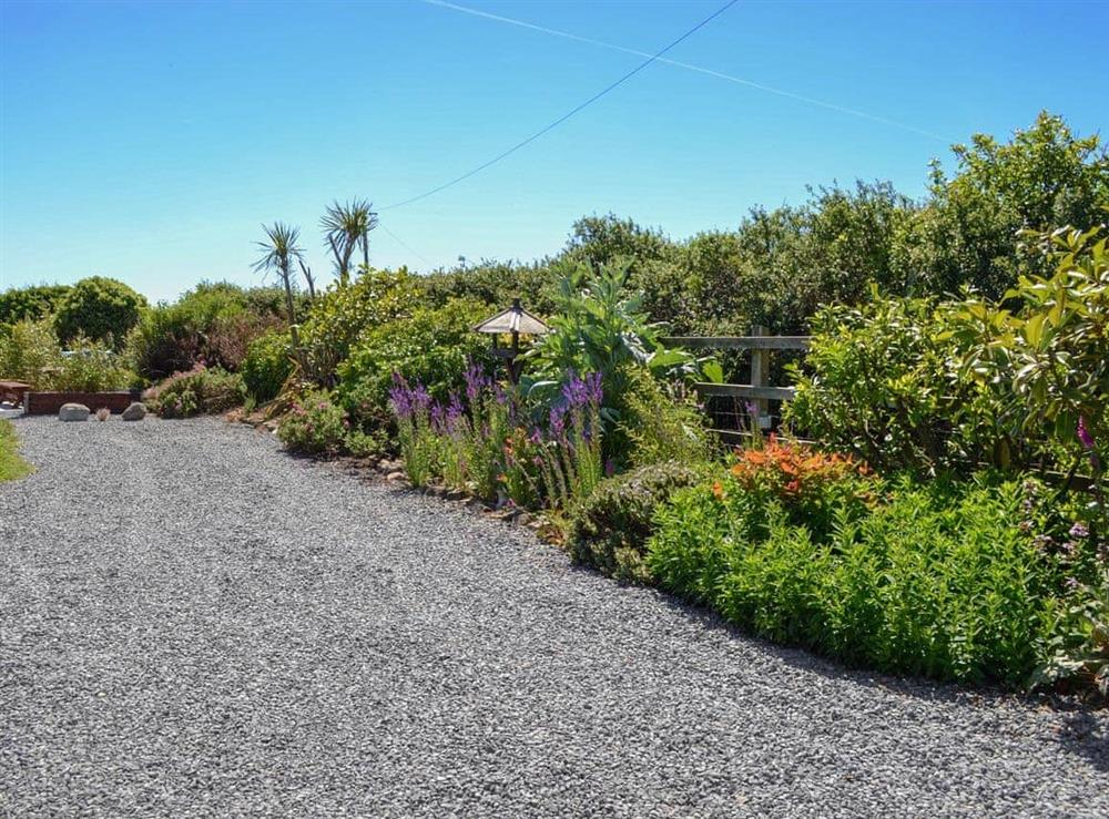 Driveway at The Bunker in Sennen, Cornwall