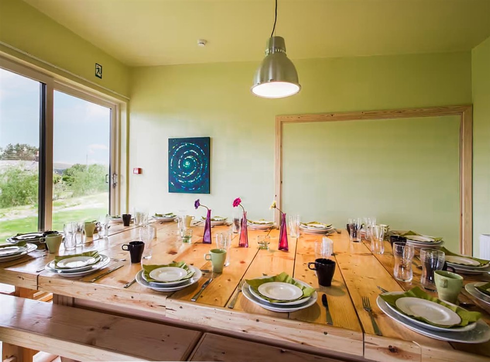 Dining Area at The Bunkhouse in Hexham, near Bellingham, Northumberland