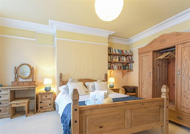 One of the 4 bedrooms at The Burgage House, Warkworth