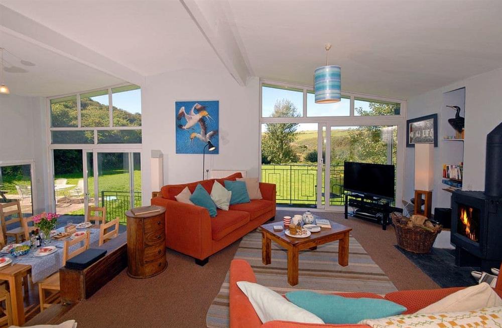 Enjoy the living room at The Burgage in Nolton Haven, Pembrokeshire coast, Pembrokeshire, Dyfed