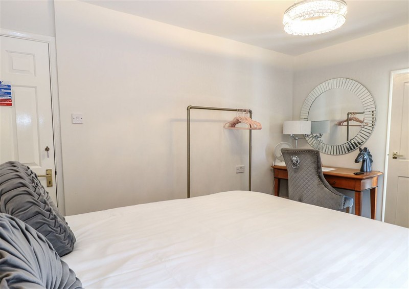 One of the 9 bedrooms at The Burleigh, Hunstanton