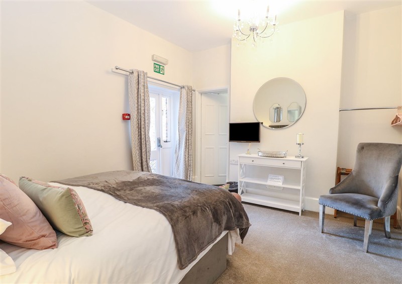 One of the bedrooms at The Burleigh, Hunstanton