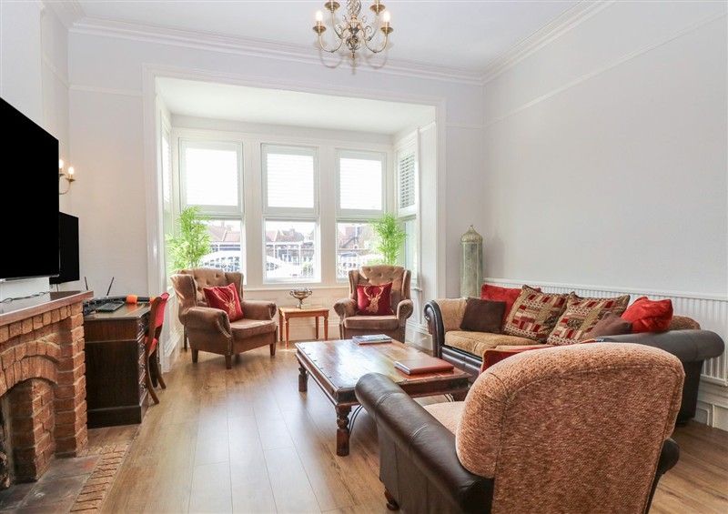 Relax in the living area at The Burleigh, Hunstanton