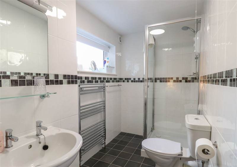The bathroom at The Burleigh, Hunstanton
