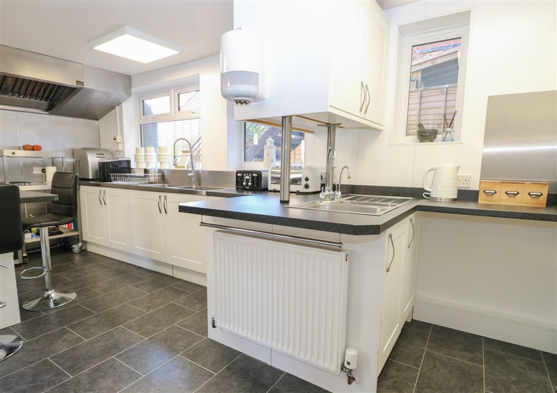 This is the kitchen at The Burleigh, Hunstanton